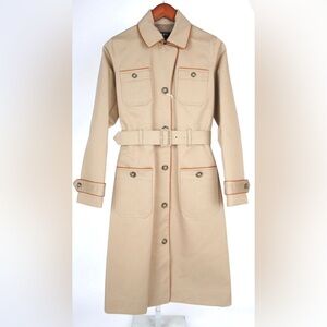 A.P.C. Pauline Trench Coat with Belt